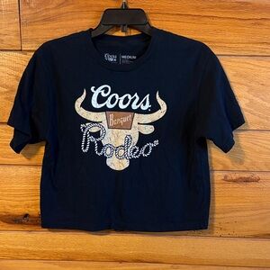 Women's Black Crop Top